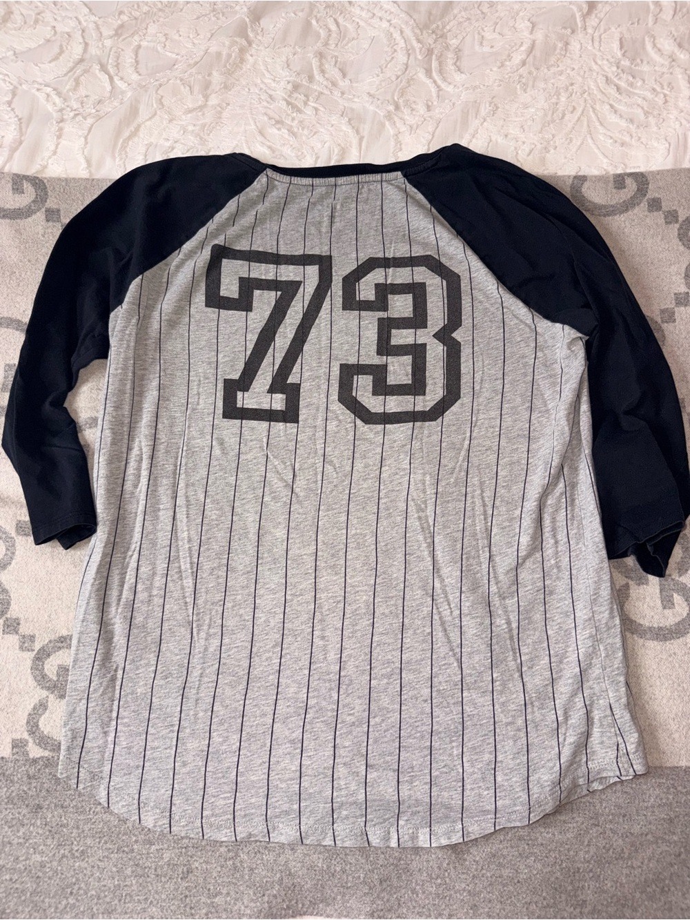 Roots Black & Gray Raglan Top - Picture 9 of 9